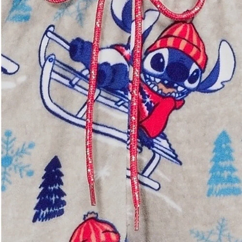 Lilo and Stitch Women’s Fleece Sleep Jogger Pants. NWT. XL (16-18).